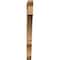 Ekena Millwork Balboa Slat Rough Sawn Bracket, Western Red Cedar, 4"W x 44"D x 48"H BKT04X44X48BOA06RWR - alternate 3